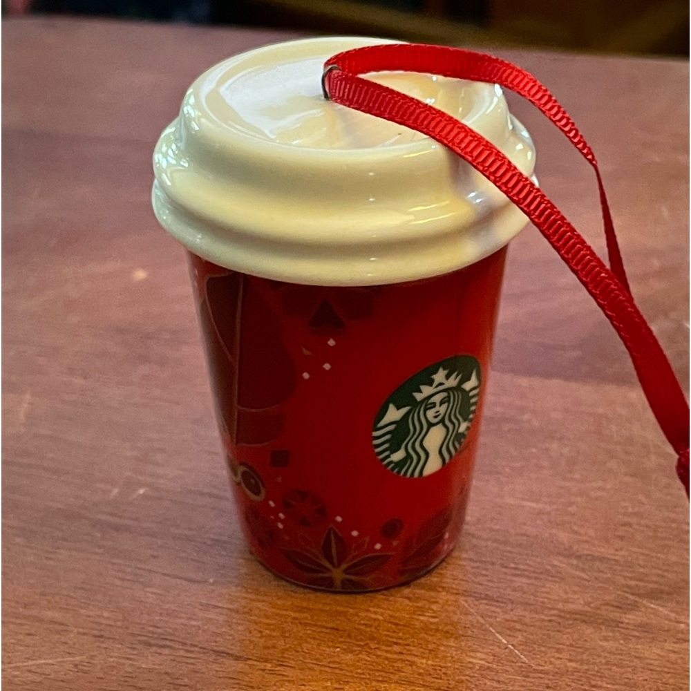 Starbucks Mini Mug Ceramic Ornament